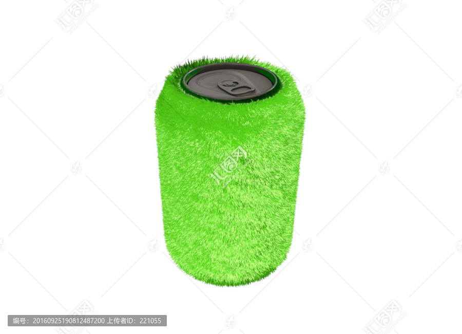 綠色的易拉罐