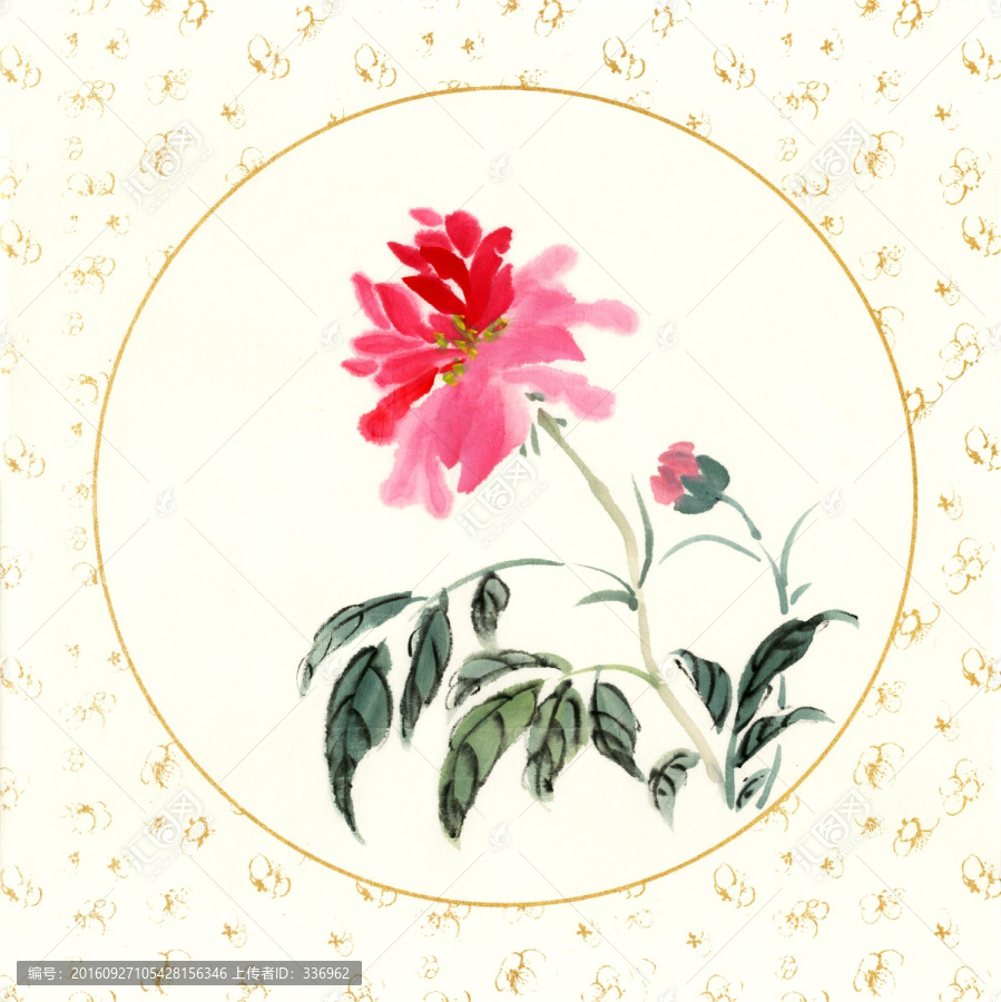 國(guó)畫牡丹