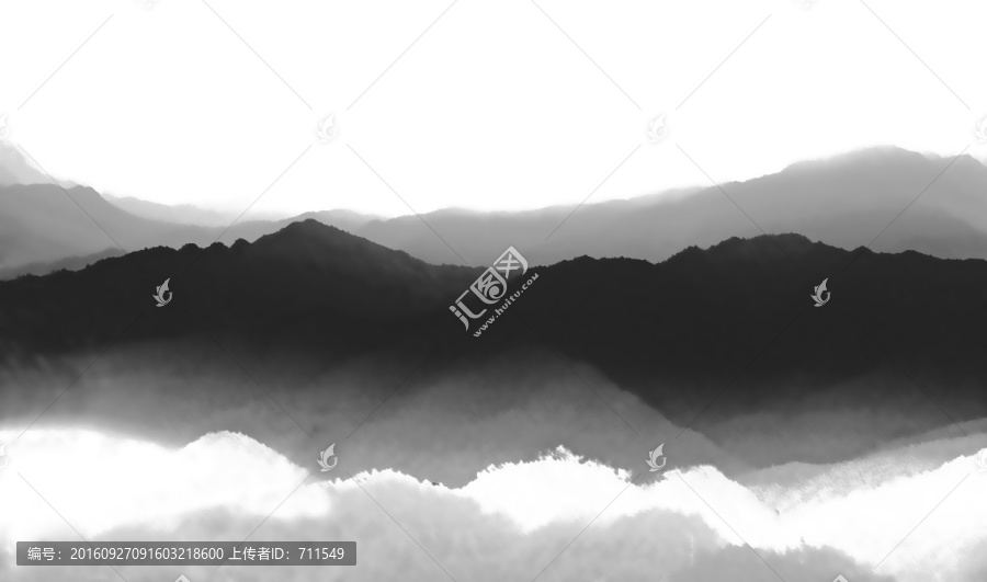 水墨山水