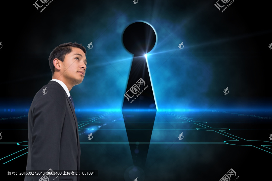 嚴(yán)肅的商人的復(fù)合形象