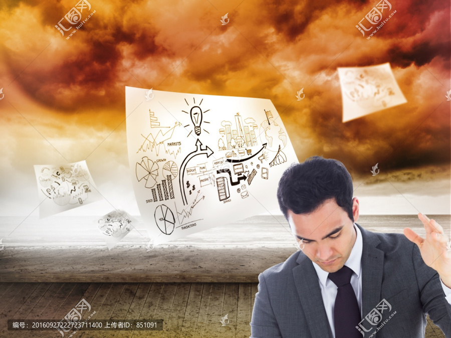 不茍言笑的商人的復(fù)合圖像