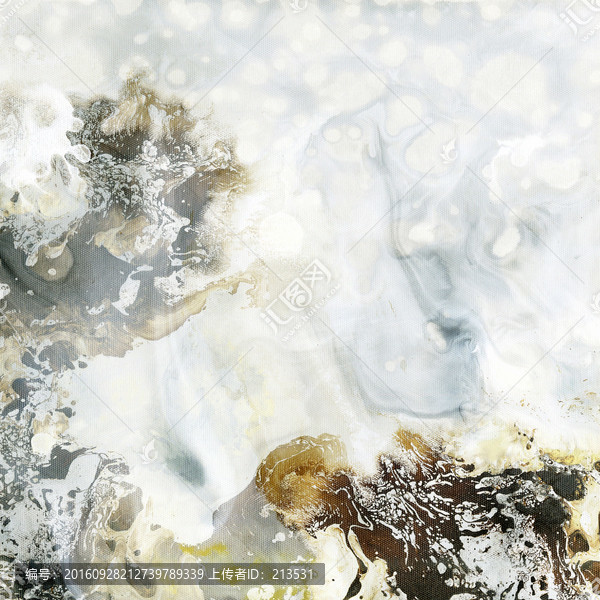 水墨畫,流彩