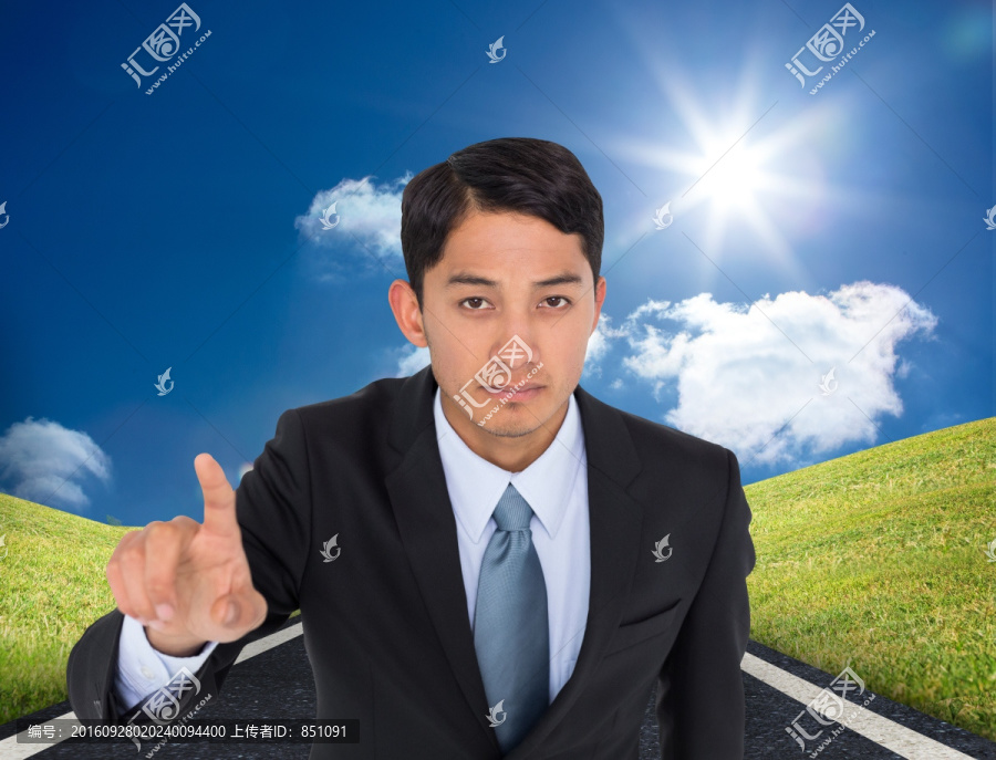 商人指向復合圖像