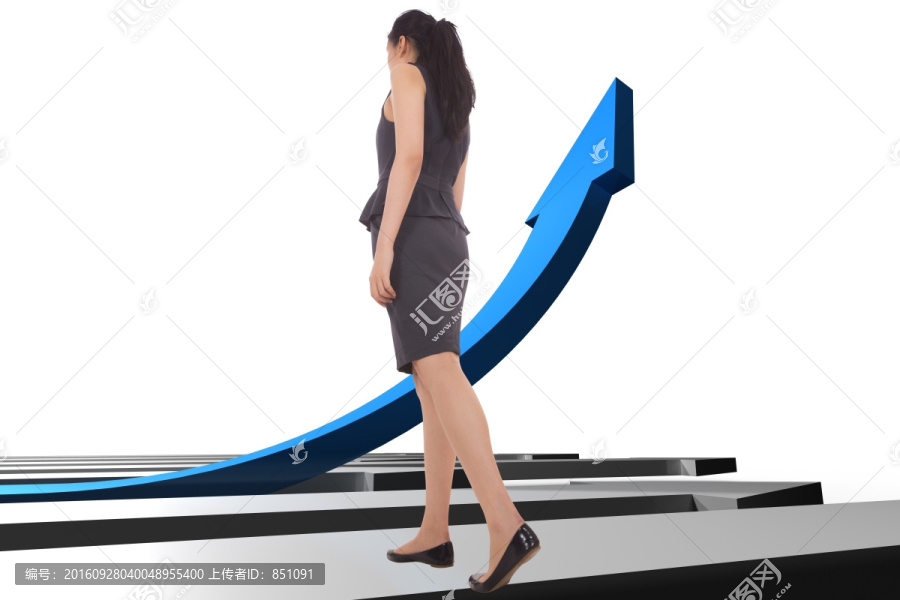 女人背對(duì)著鏡頭的復(fù)合形象