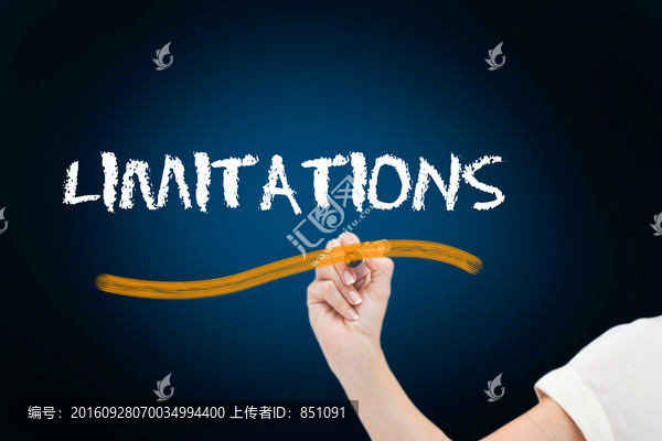 商人拿著筆書寫的復合形象
