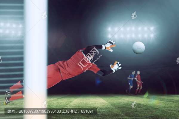 守門員的復合形象