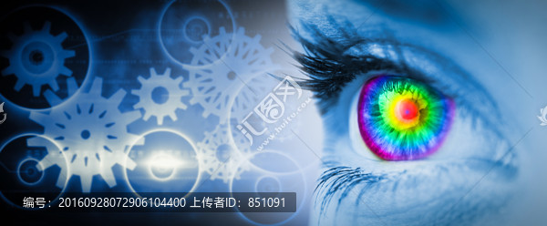 眼睛的復(fù)合形象