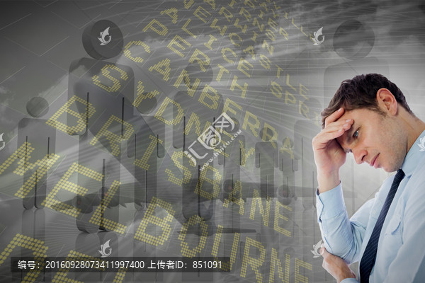 商人頭痛的復(fù)合形象