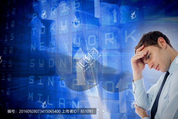 商人頭痛的復(fù)合形象