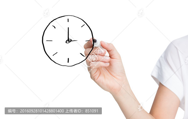 商人拿著筆書寫的復(fù)合形象