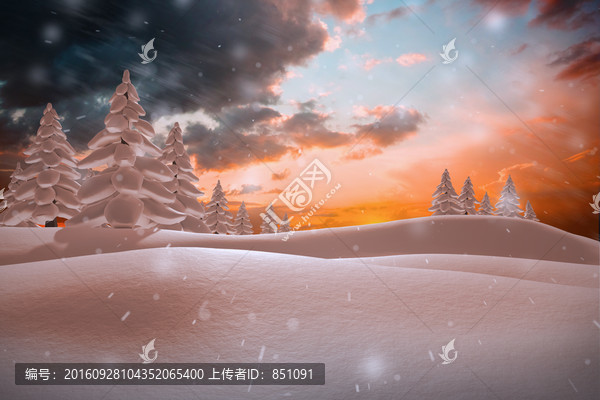 冰雪景觀