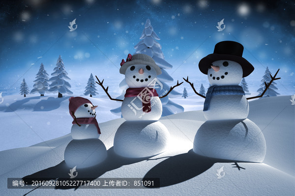 雪人的復(fù)合形象