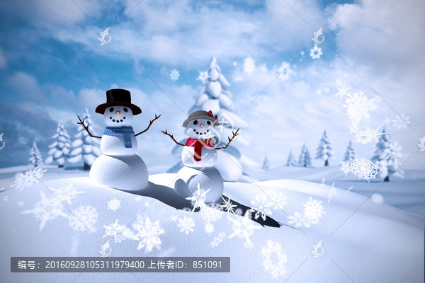 雪人的復(fù)合形象