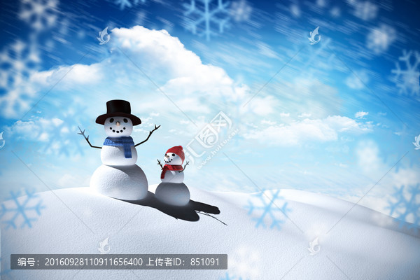 雪人的復合形象