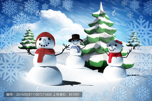 雪人的復(fù)合形象