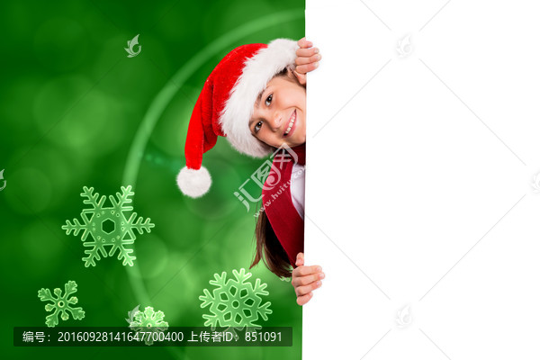 女人微笑著看著鏡頭的復(fù)合形象