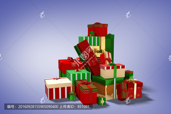 圣誕禮物組合圖片