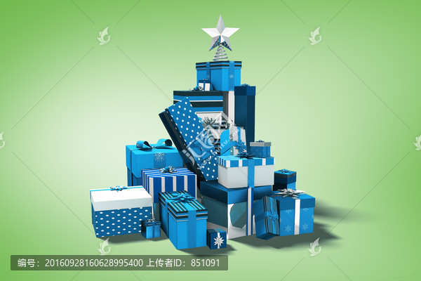 圣誕禮物組合圖片