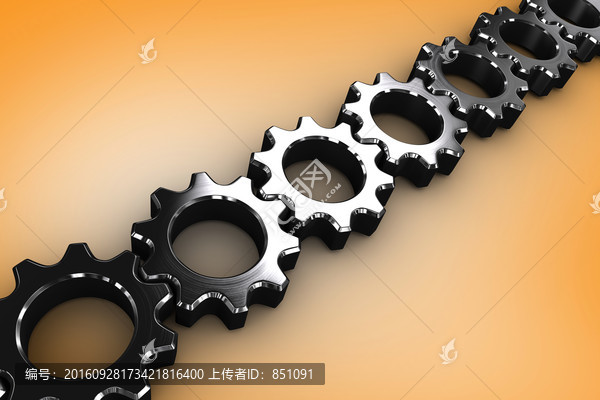 立體金屬齒輪