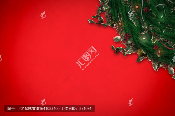 節(jié)日圣誕花環(huán)