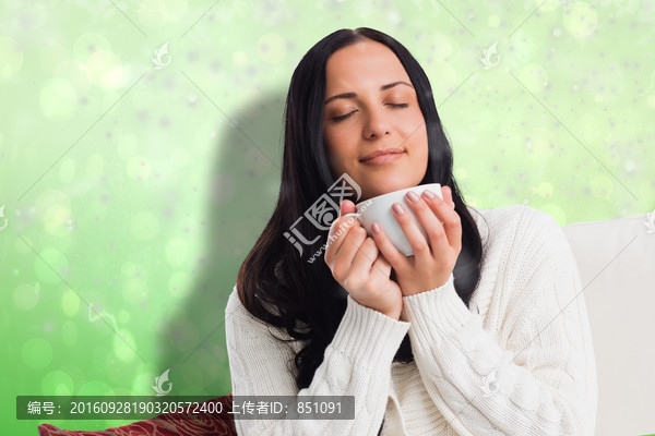 圣誕節(jié)美女海報(bào)