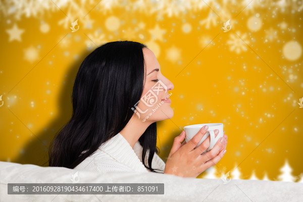 圣誕美女節(jié)日素材