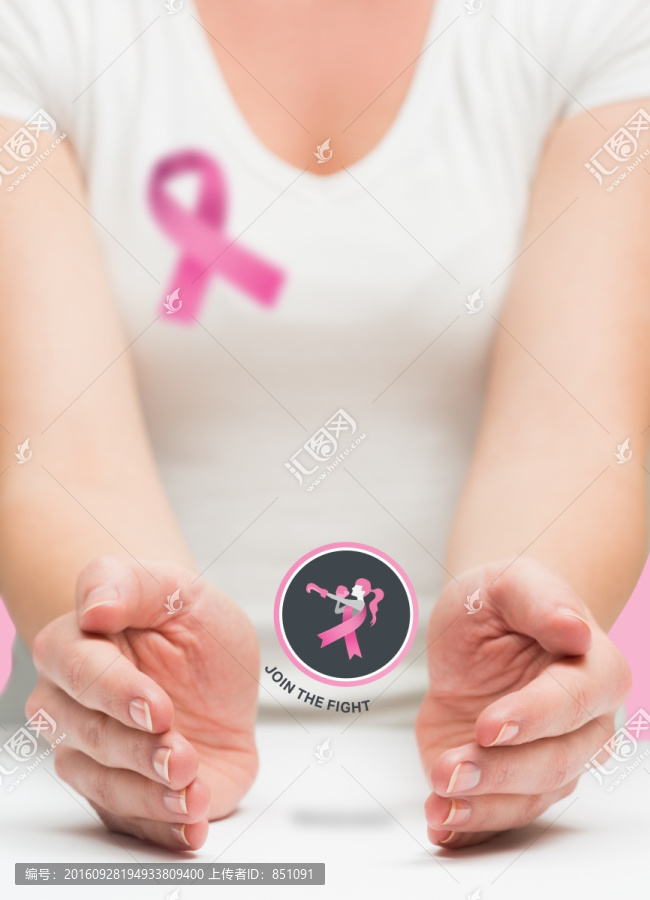 粉色絲帶關(guān)愛女性圖片