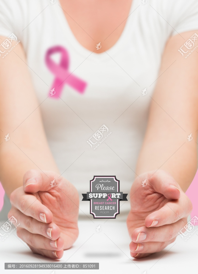粉色絲帶關(guān)愛女性圖片