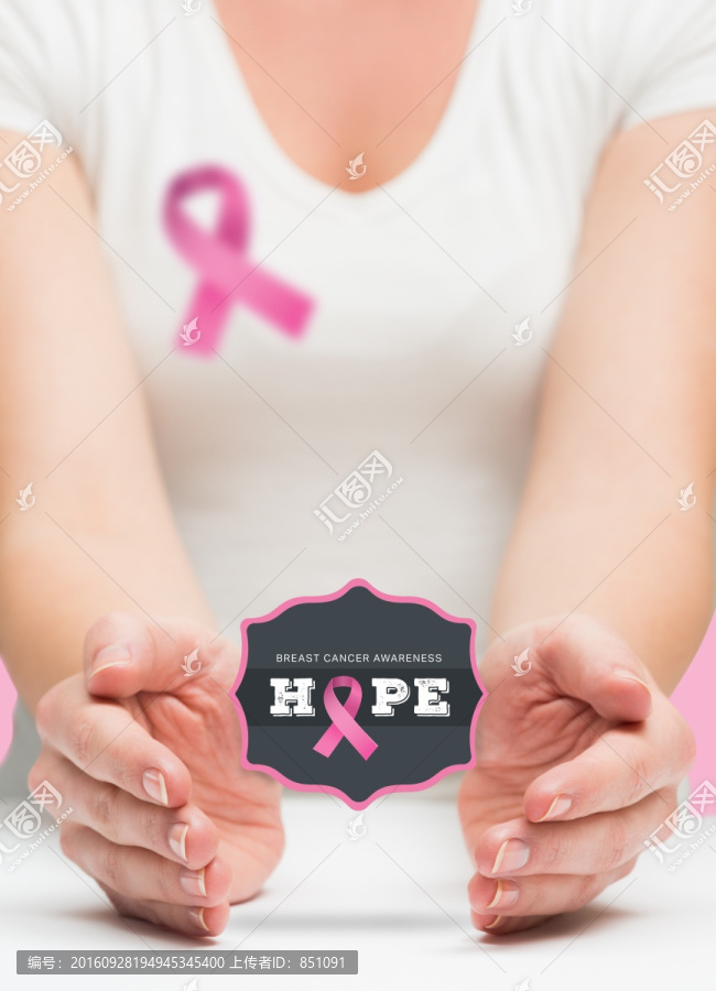 粉色絲帶關愛女性圖片