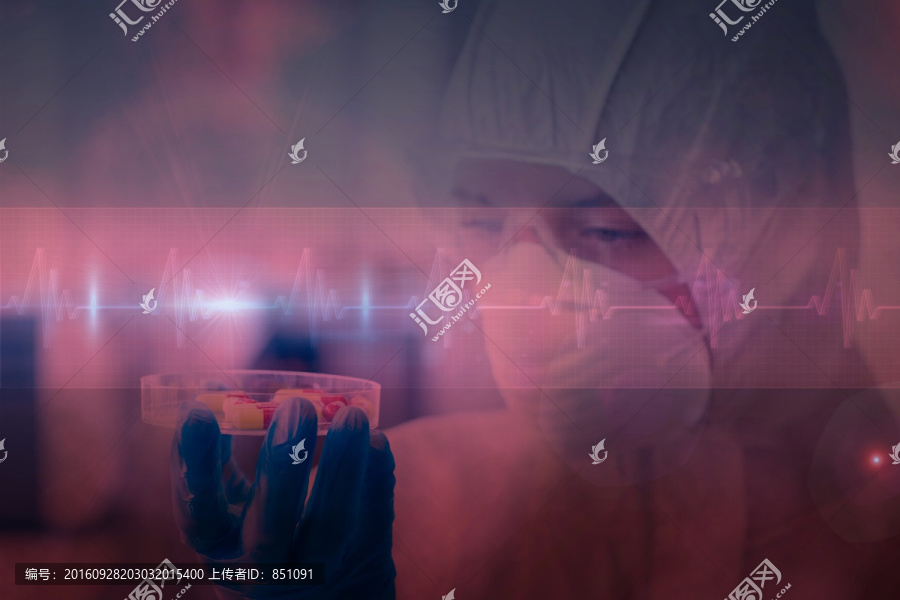 在做實驗的科學(xué)家