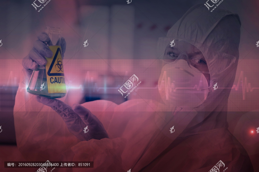 在做實驗的化學(xué)家們