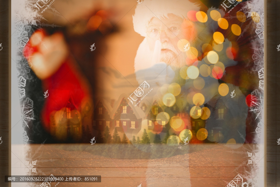 圣誕老人的復(fù)合形象