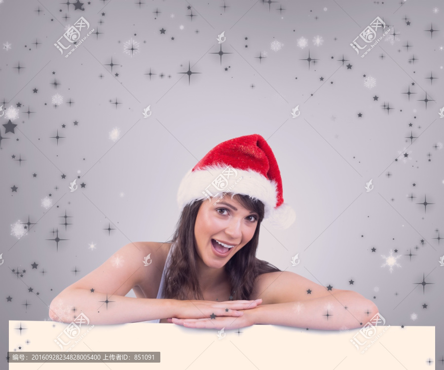 圣誕美女海報(bào)