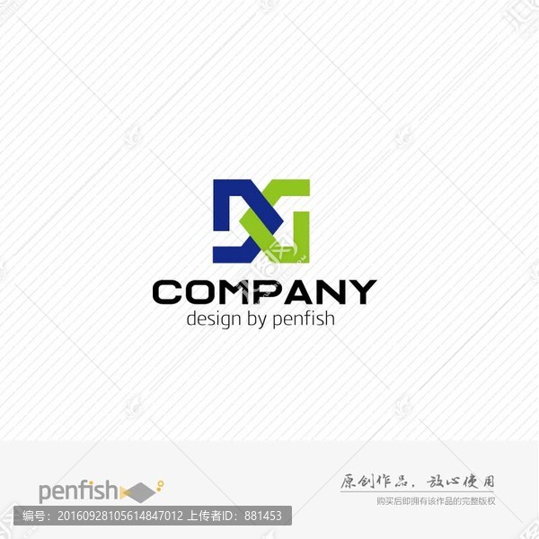 字母DG組合LOGO