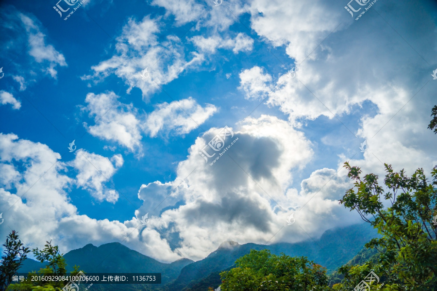 晴朗天空,七娘山