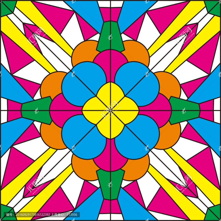 染色玻璃