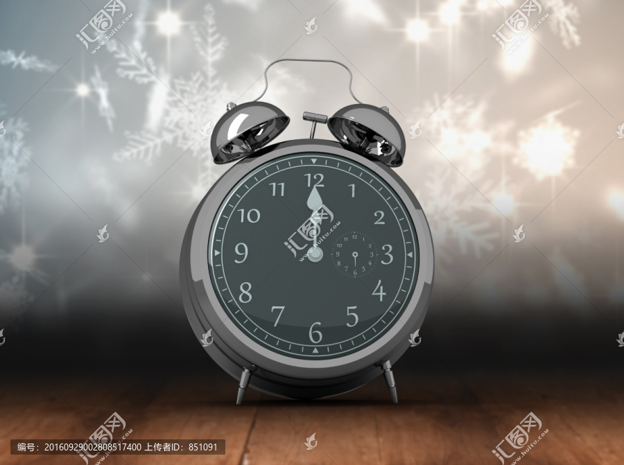 時鐘計數(shù)海報