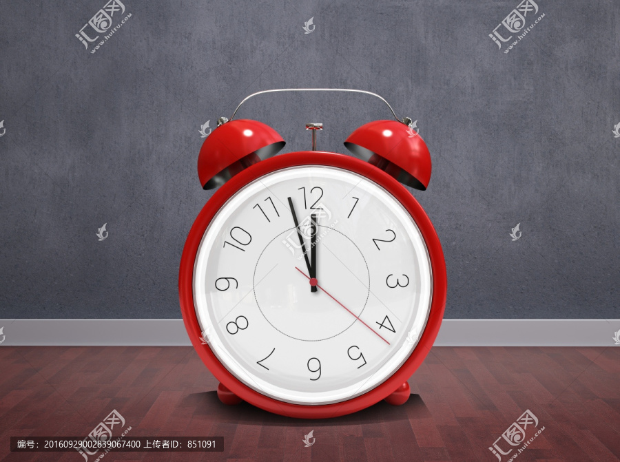 時鐘計數(shù)海報