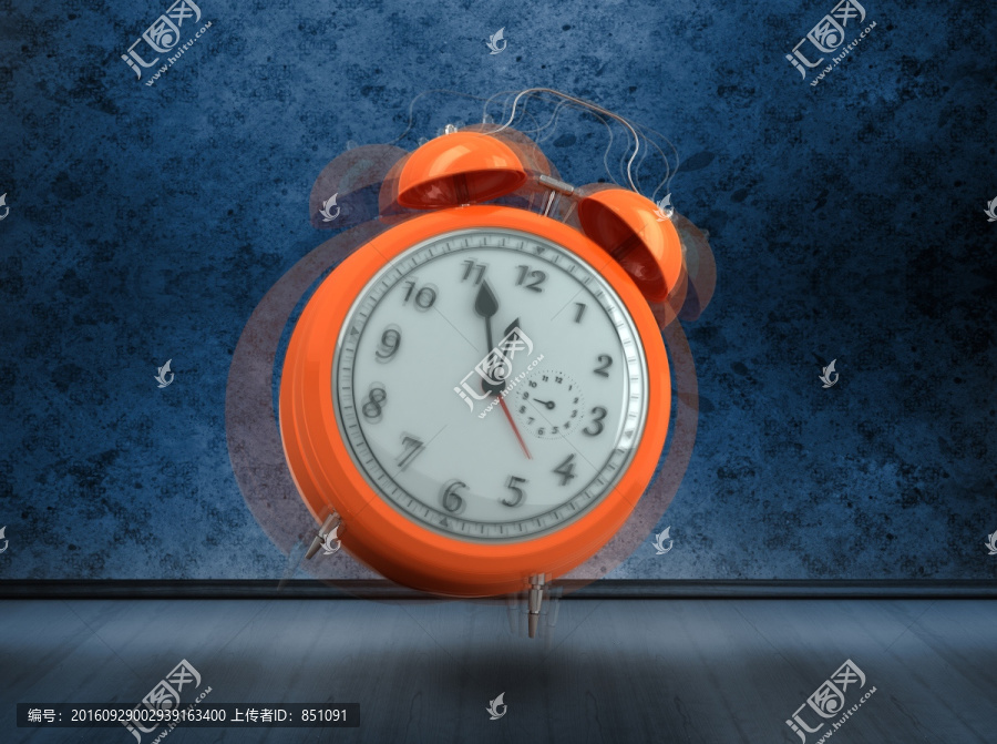 時鐘計數(shù)海報