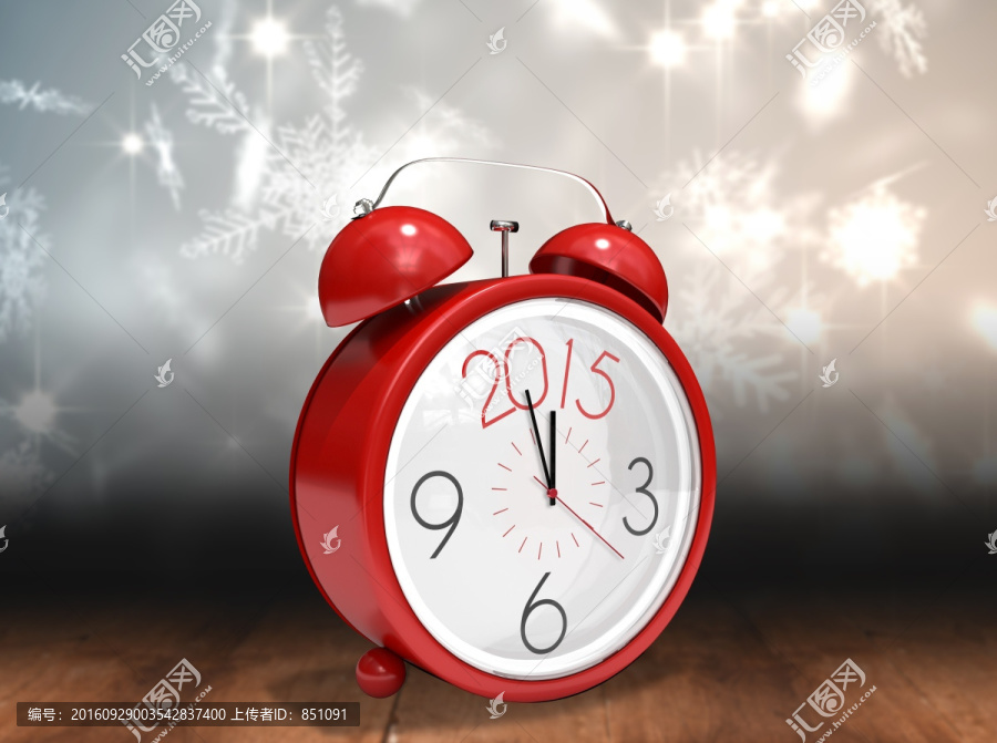 2015在紅色鬧鐘中的復(fù)合圖像