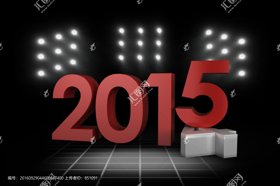 2015創(chuàng)意立體字海報