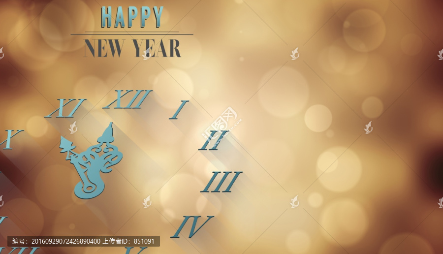 創(chuàng)意新年海報