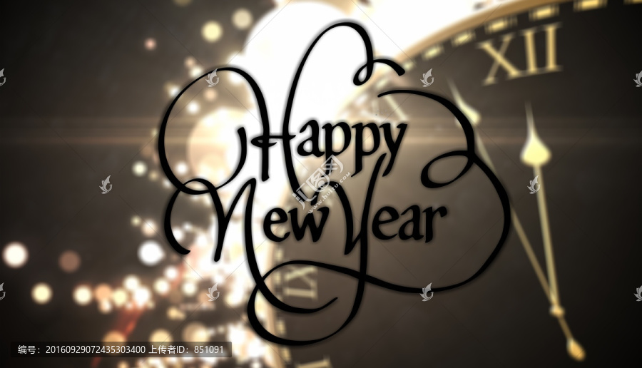 創(chuàng)意新年海報(bào)