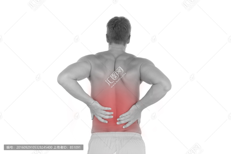 男人腰痛的復(fù)合形象