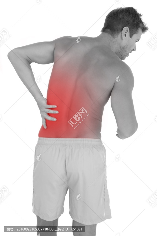 男人腰痛的復(fù)合形象