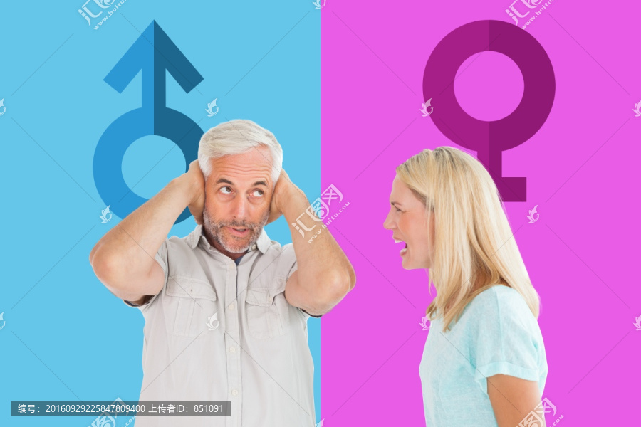 夫婦吵架的復(fù)合形象