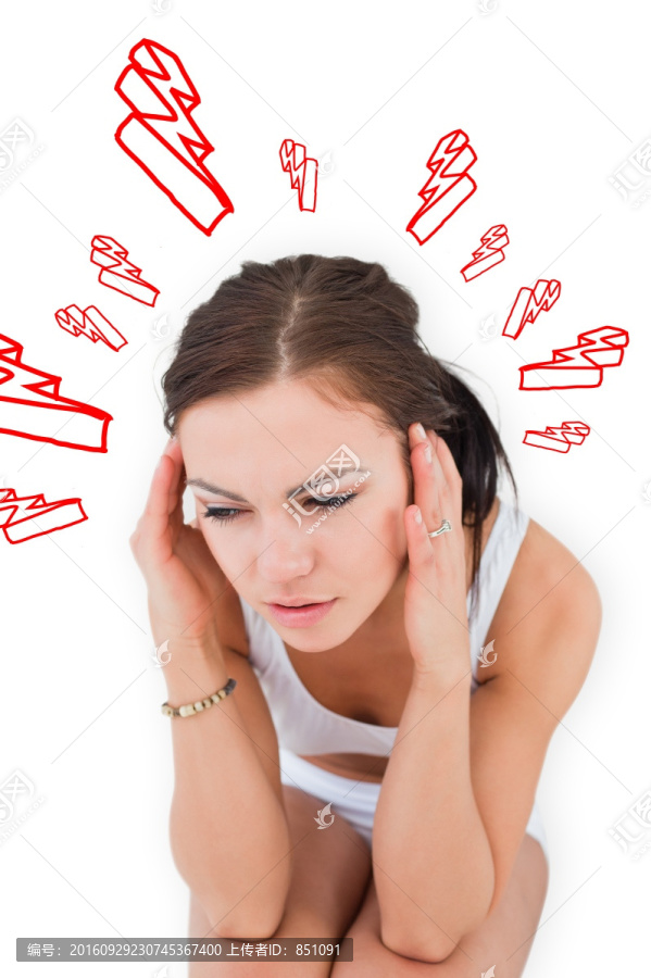 頭痛的女人