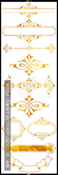 經(jīng)典歐式花紋素材下載