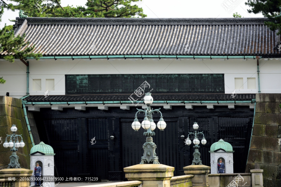 日本皇居岗哨