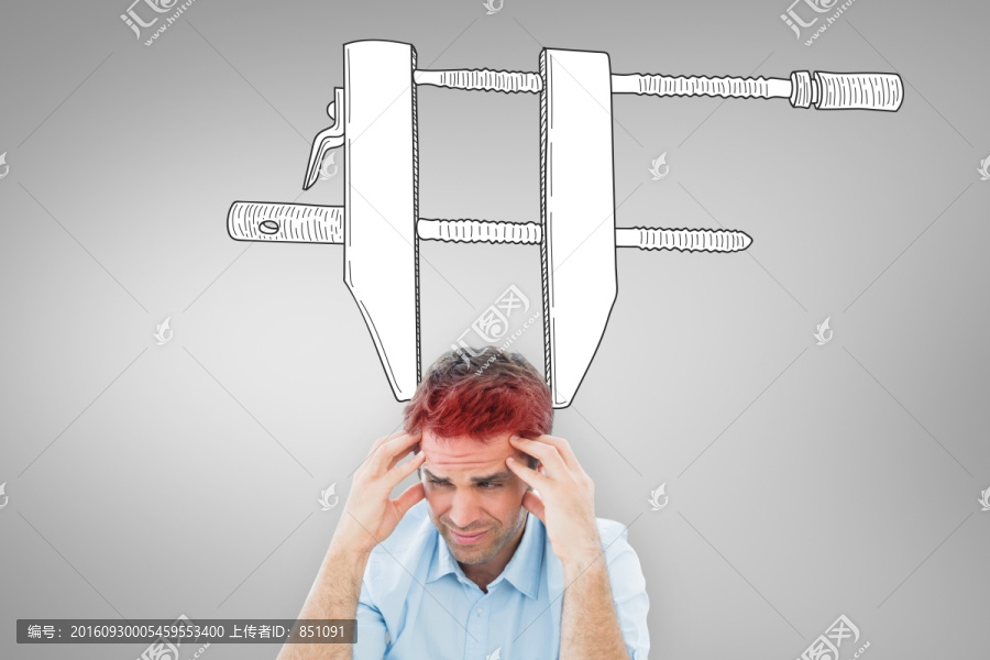 人頭痛的復(fù)合形象
